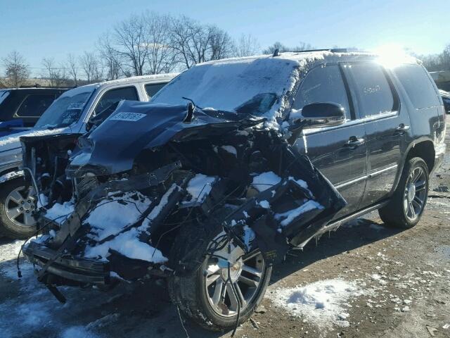 1GYS4CEF3ER234478 - 2014 CADILLAC ESCALADE P BLACK photo 2