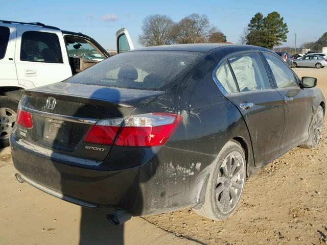 1HGCR2F58EA177349 - 2014 HONDA ACCORD SPO GRAY photo 4