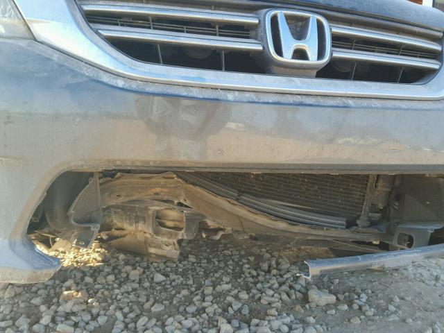 1HGCR2F58EA177349 - 2014 HONDA ACCORD SPO GRAY photo 9