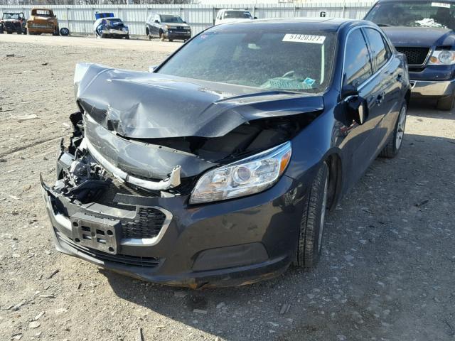 1G11C5SL2EF181440 - 2014 CHEVROLET MALIBU 1LT CHARCOAL photo 2