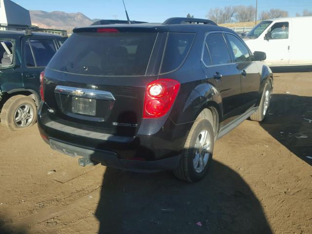 2CNALPEW9A6359093 - 2010 CHEVROLET EQUINOX LT BLACK photo 4