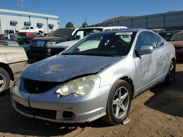 JH4DC54824S010981 - 2004 ACURA RSX GRAY photo 2