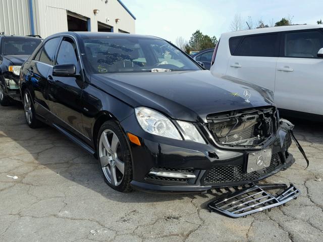 WDDHF8JB8CA626349 - 2012 MERCEDES-BENZ E 350 4MAT BLACK photo 1