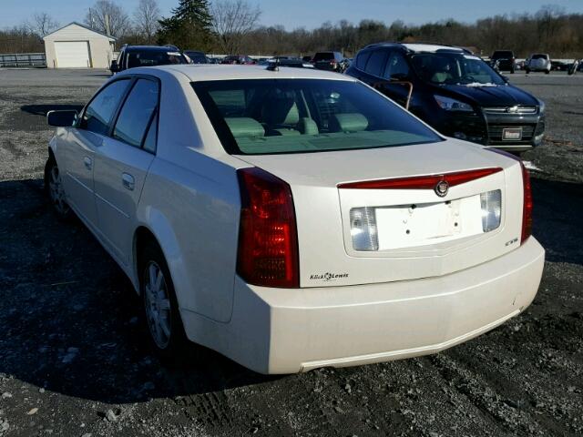 1G6DP577660163499 - 2006 CADILLAC CTS HI FEA WHITE photo 3