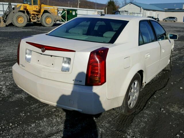 1G6DP577660163499 - 2006 CADILLAC CTS HI FEA WHITE photo 4