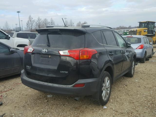 2T3YFREV6EW101458 - 2014 TOYOTA RAV4 LIMIT BLACK photo 4