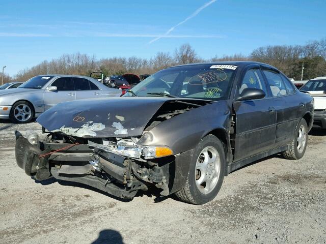 1G3WH52H2XF392330 - 1999 OLDSMOBILE INTRIGUE G GREEN photo 2