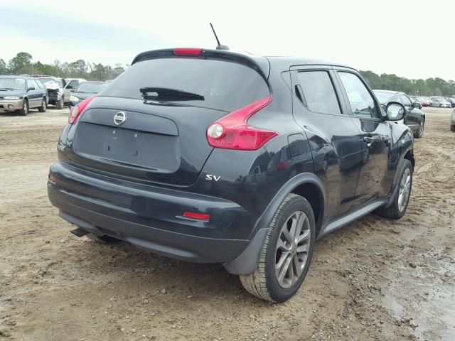 JN8AF5MR2BT017798 - 2011 NISSAN JUKE S BLACK photo 4