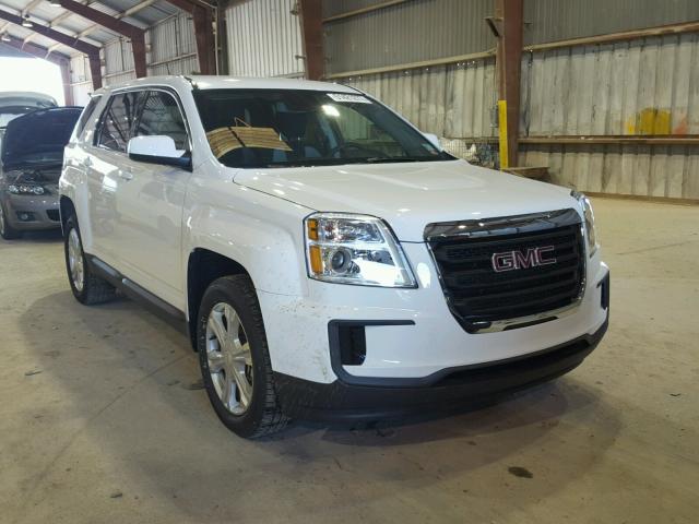 2GKALMEK3H6344586 - 2017 GMC TERRAIN SL WHITE photo 1