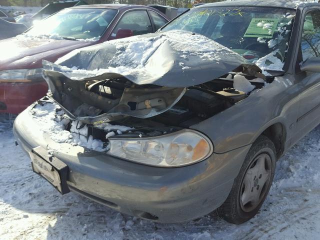 3FAFP6636XM107772 - 1999 FORD CONTOUR SE GRAY photo 9