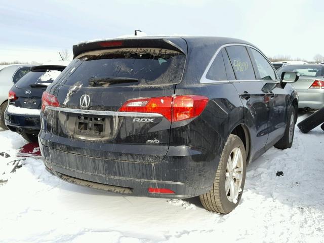 5J8TB4H38FL024326 - 2015 ACURA RDX BASE BLACK photo 4