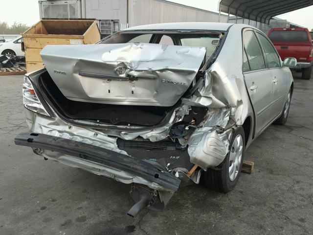 JTDBE32K930244874 - 2003 TOYOTA CAMRY LE SILVER photo 4