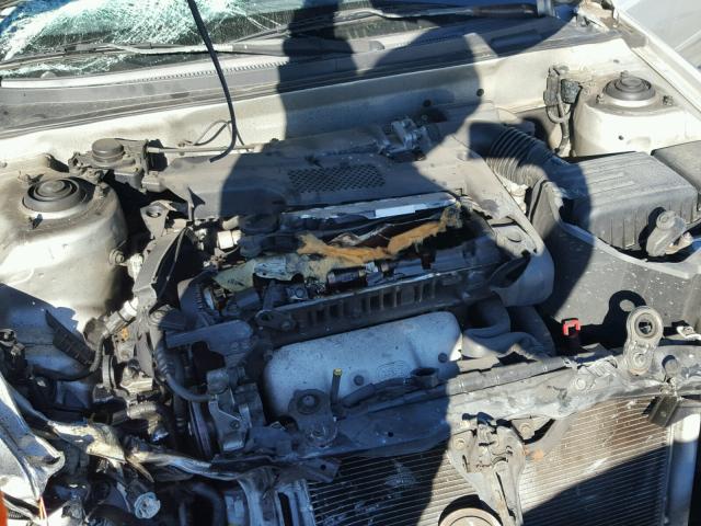 KMHDN45D71U218450 - 2001 HYUNDAI ELANTRA GL SILVER photo 7