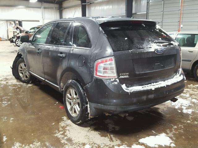 2FMDK36C27BA21452 - 2007 FORD EDGE SE CHARCOAL photo 3