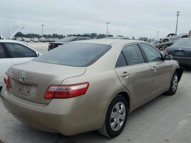 4T1BE46K57U058713 - 2007 TOYOTA CAMRY NEW TAN photo 4