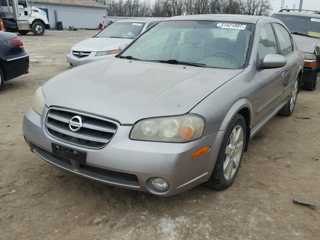 JN1DA31A43T423693 - 2003 NISSAN MAXIMA GLE SILVER photo 2