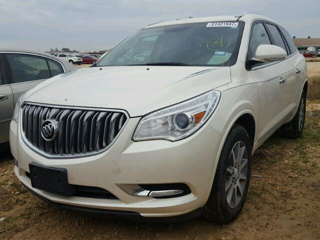 5GAKRCKD3DJ262483 - 2013 BUICK ENCLAVE WHITE photo 2