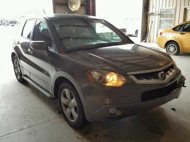 5J8TB18237A003273 - 2007 ACURA RDX BROWN photo 1