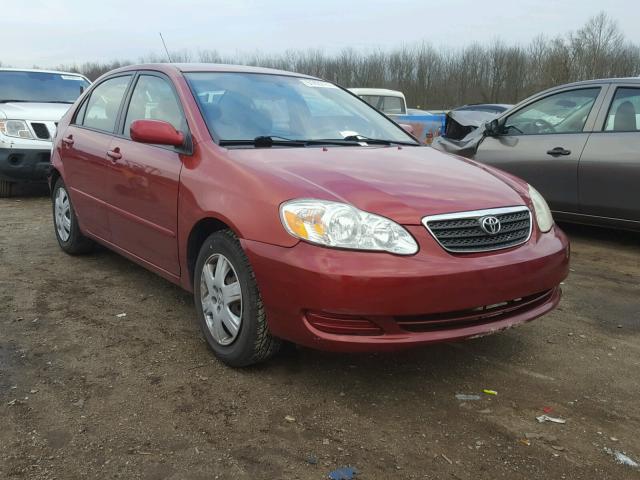 1NXBR30E07Z844811 - 2007 TOYOTA COROLLA CE RED photo 1