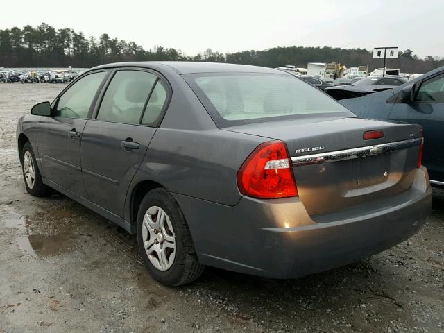 1G1ZS58F18F136453 - 2008 CHEVROLET MALIBU LS GRAY photo 3