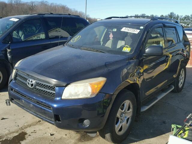 JTMZD33V865013000 - 2006 TOYOTA RAV4 BLUE photo 2