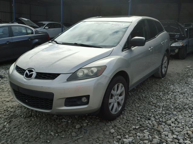 JM3ER293970103150 - 2007 MAZDA CX-7 SILVER photo 2