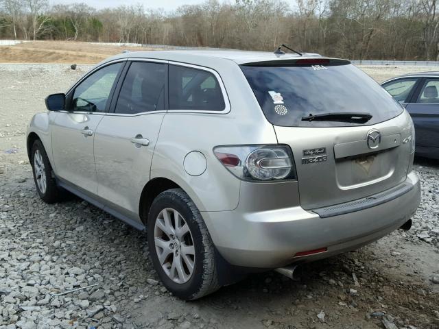 JM3ER293970103150 - 2007 MAZDA CX-7 SILVER photo 3