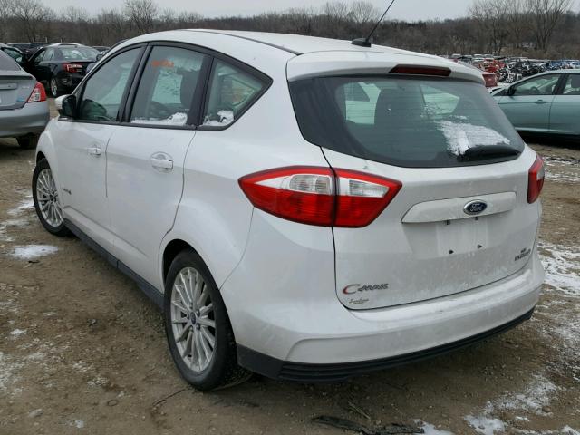 1FADP5AU6DL533850 - 2013 FORD C-MAX SE WHITE photo 3