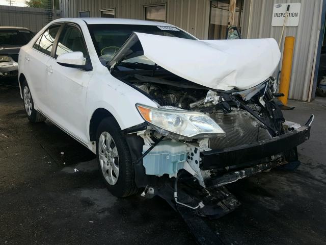 4T1BF1FK7CU523546 - 2012 TOYOTA CAMRY BASE WHITE photo 1