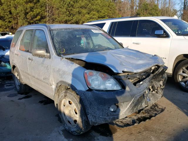 SHSRD78515U311345 - 2005 HONDA CR-V LX SILVER photo 1