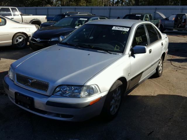 YV1VS29522F809097 - 2002 VOLVO S40 1.9T SILVER photo 2