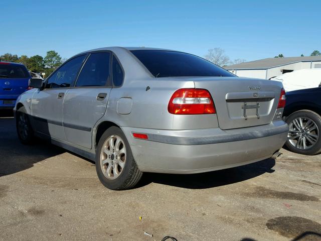 YV1VS29522F809097 - 2002 VOLVO S40 1.9T SILVER photo 3