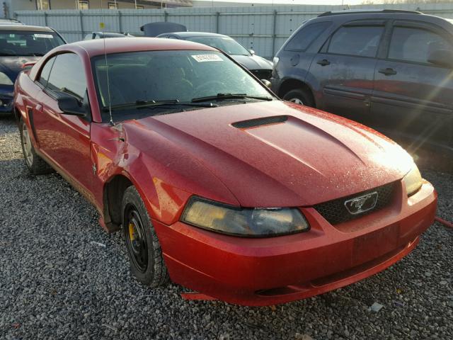 1FAFP40432F161027 - 2002 FORD MUSTANG RED photo 1