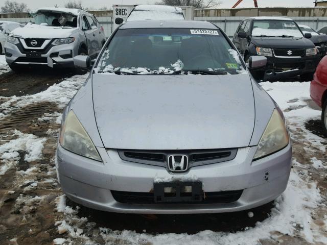 1HGCM66354A092214 - 2004 HONDA ACCORD LX GRAY photo 9