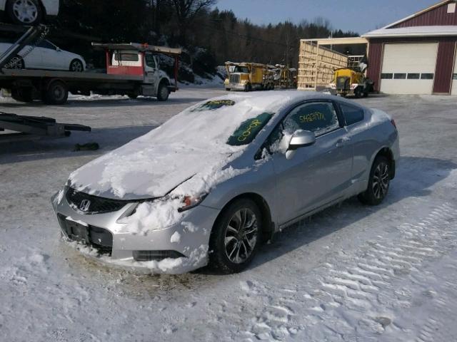 2HGFG3B82DH524568 - 2013 HONDA CIVIC EX ვერცხლისფერი ფოტო 2