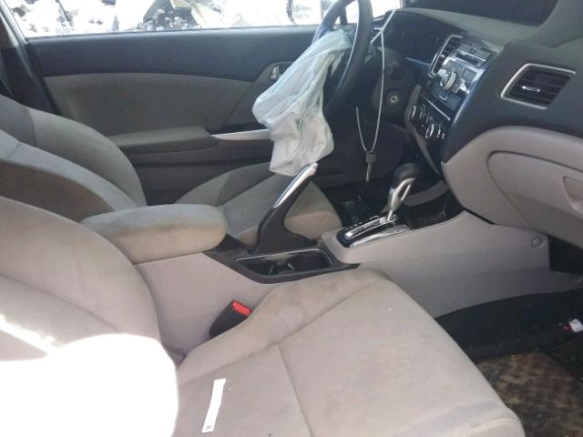 2HGFG3B82DH524568 - 2013 HONDA CIVIC EX ვერცხლისფერი ფოტო 5