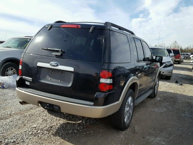 1FMEU64E18UA79326 - 2008 FORD EXPLORER E BLACK photo 4