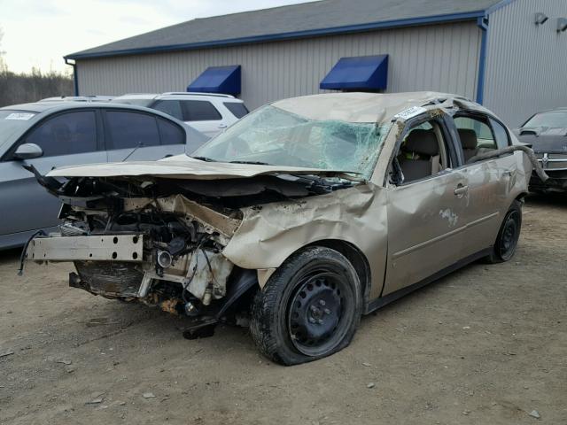 1G1ZS57N57F282426 - 2007 CHEVROLET MALIBU LS GOLD photo 2