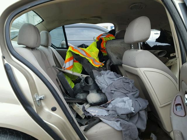 1G1ZS57N57F282426 - 2007 CHEVROLET MALIBU LS GOLD photo 6