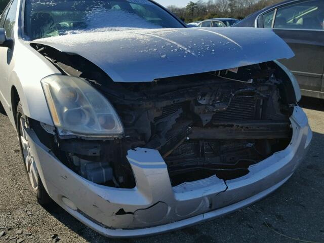 1N4BA41E54C879805 - 2004 NISSAN MAXIMA SE SILVER photo 9