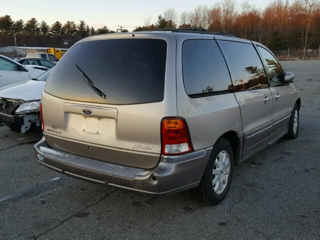 2FMDA584X2BA48217 - 2002 FORD WINDSTAR L BEIGE photo 4