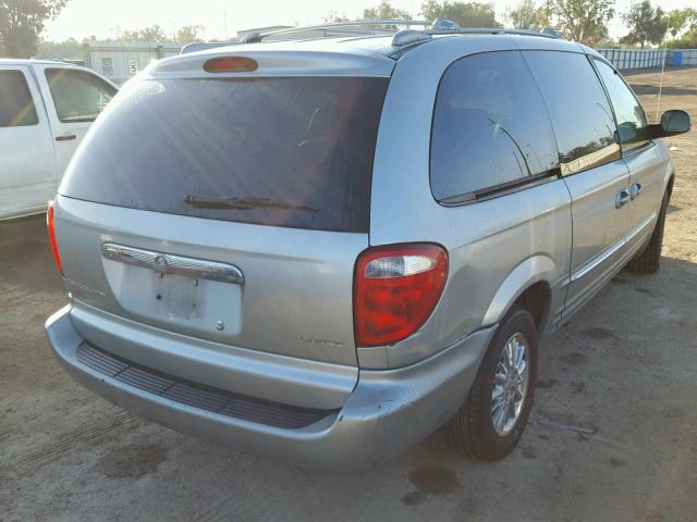 2C8GP64L43R252733 - 2003 CHRYSLER TOWN & COU GRAY photo 4