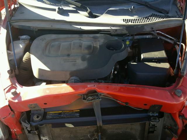 3GNCA13B79S628714 - 2009 CHEVROLET HHR LS RED photo 7