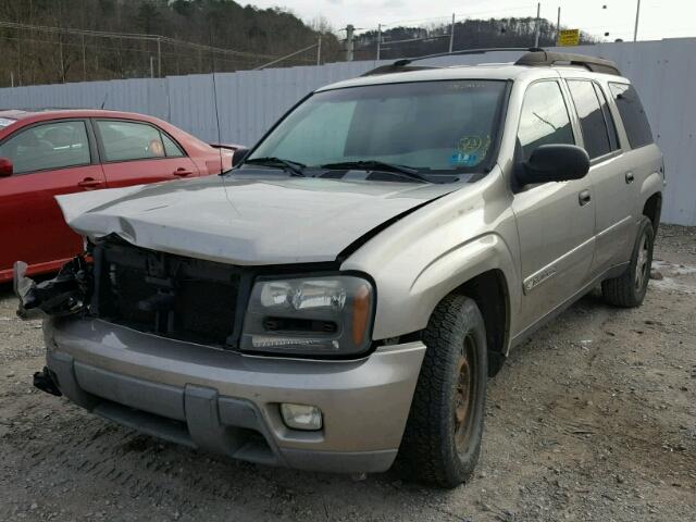 1GNET16S636215368 - 2003 CHEVROLET TRAILBLAZE SILVER photo 2