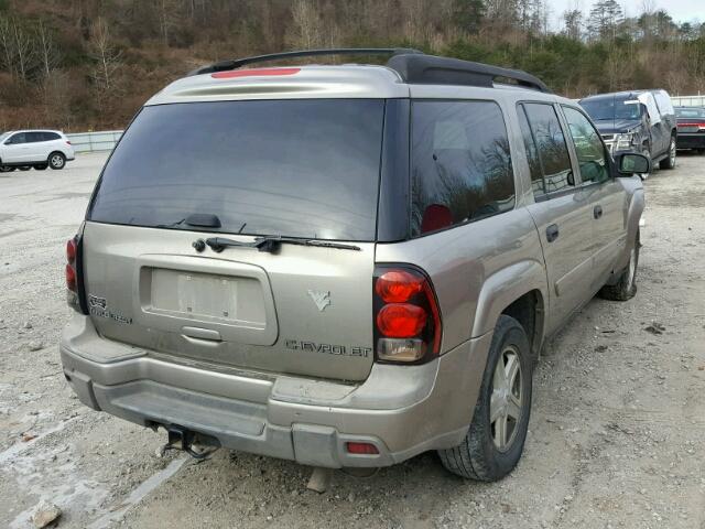 1GNET16S636215368 - 2003 CHEVROLET TRAILBLAZE SILVER photo 4