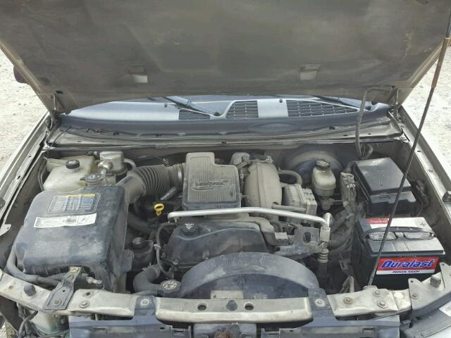 1GNET16S636215368 - 2003 CHEVROLET TRAILBLAZE SILVER photo 7