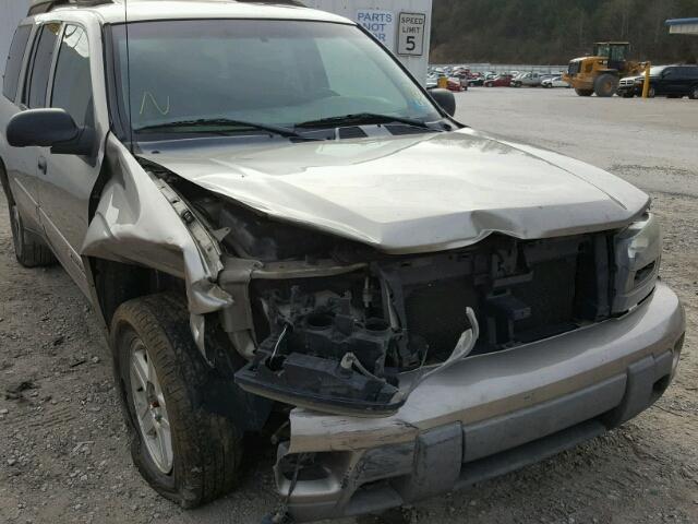 1GNET16S636215368 - 2003 CHEVROLET TRAILBLAZE SILVER photo 9