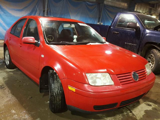 3VWSA29M6YM134184 - 2000 VOLKSWAGEN JETTA GLS RED photo 1