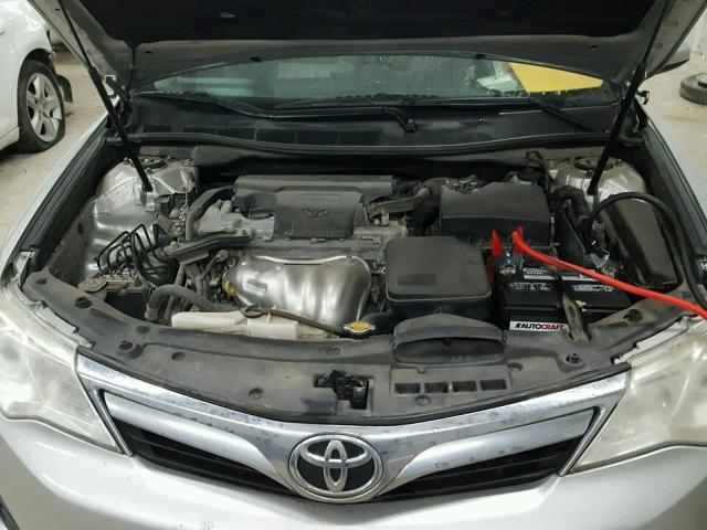 4T4BF1FK8DR286427 - 2013 TOYOTA CAMRY L SILVER photo 7