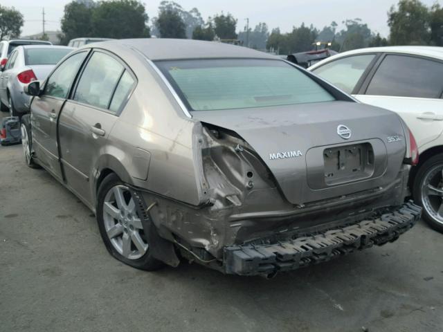 1N4BA41E84C833904 - 2004 NISSAN MAXIMA SE GOLD photo 3